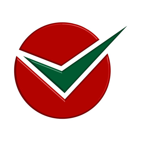 Check icon illustration vector design templateのイラスト素材