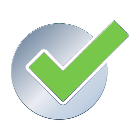 Check icon vector design templateのイラスト素材