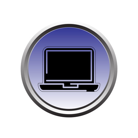 Illustration Vector Graphic of Laptop icon templateのイラスト素材