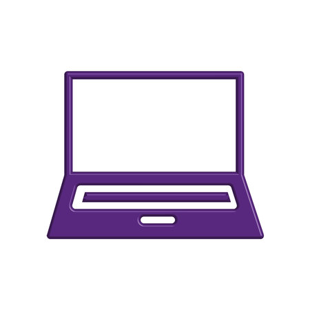 Illustration Vector Graphic of Laptop icon templateのイラスト素材