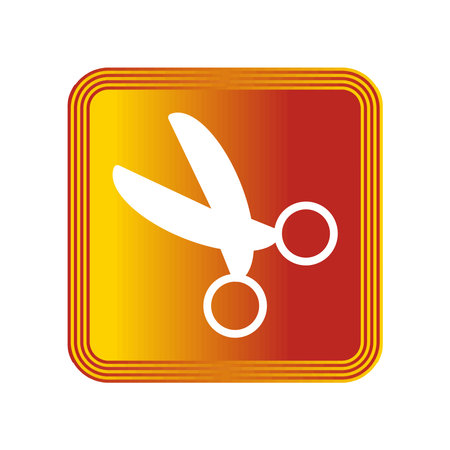 Illustration Vector graphic of scissor icon. Fit for tailor, haircut, barber, salon, dotted line etcのイラスト素材