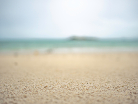 Tropical Idyllic Beach in vacation time,Holiday on the beach,Summer concept.の写真素材