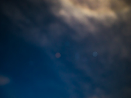 Abstract Blur Photo of night Sky with Star bokehの写真素材