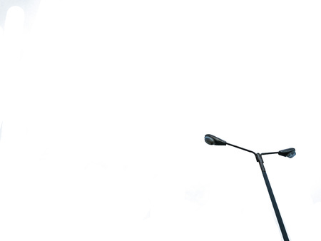 City Light on isolated backgroundの写真素材