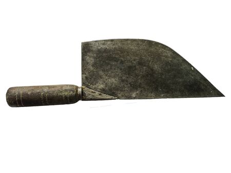 Group of cleaver knife on isolated Backgroundの写真素材