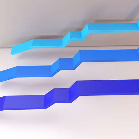 Level report blue line, You can use is background in creating your work has been fantastic., high resolution 3D imageの写真素材
