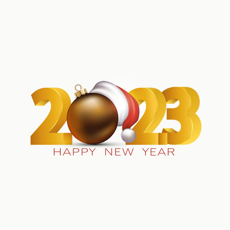 Happy new year chrismas abstract designのイラスト素材