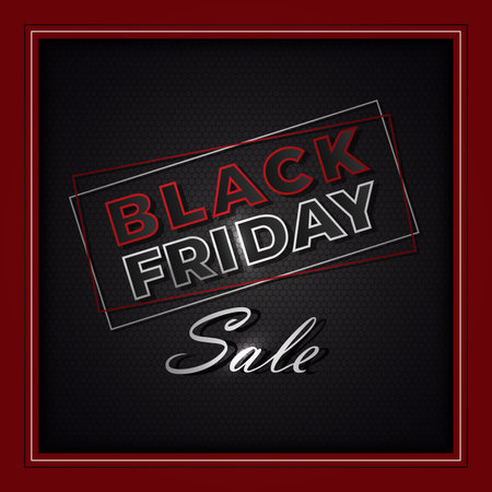 A black friday sale sign with the words black friday on itのイラスト素材