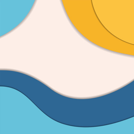 Background with color layersのイラスト素材