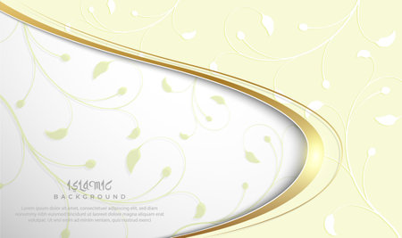 Simple and elegant islamic backgroundのイラスト素材
