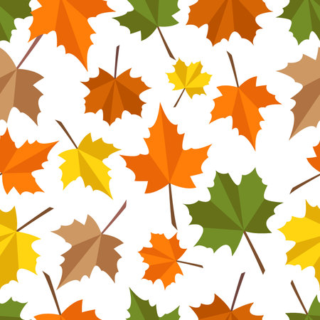 Autumn patrent abstarct backgroundのイラスト素材