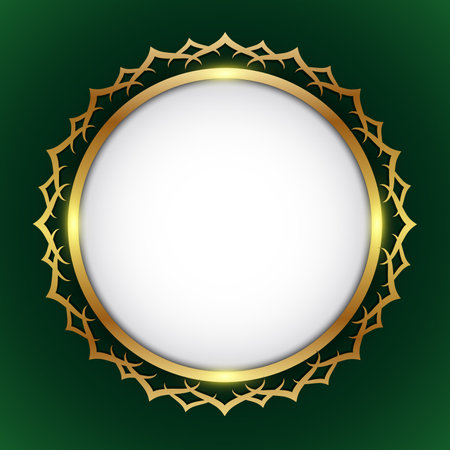Frames luxury simple islamicのイラスト素材