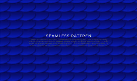 Dark blue seamless patternのイラスト素材