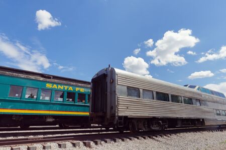 Train at Santa Fe Stationのeditorial素材