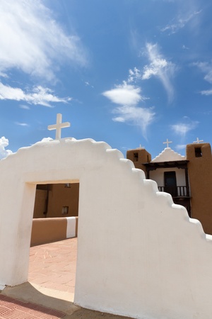 Taos Pueblo Churchの写真素材