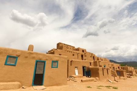 Taos Puebloのeditorial素材