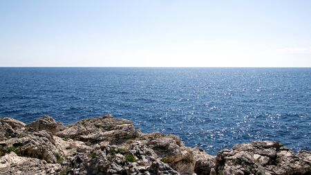 Beautiful sea view - Istra croatiaの写真素材