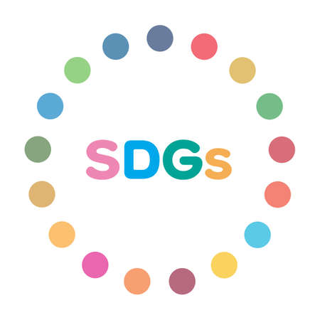 Illustration of Earth's SDGSのイラスト素材