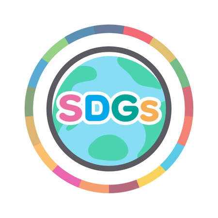 Illustration of Earth's SDGSのイラスト素材