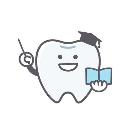 Expression set for the state of teeth and gumsのイラスト素材
