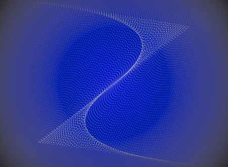 Abstract Blue Wallpaperの写真素材