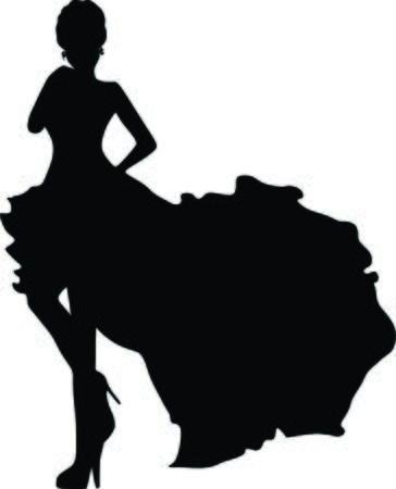 Women Silhouetteの写真素材