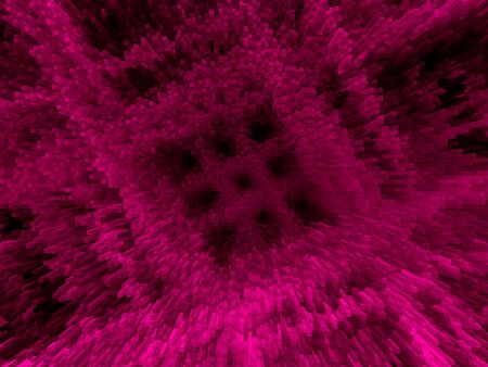 Pink abstract grid with checkered patternの写真素材