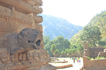 ruin of bhangarh fort , alwar, rajasthan