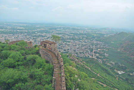 remains of bala fort alwar rajasthanの写真素材