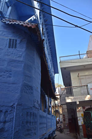 Blue city of jodhpur rajasthanの写真素材