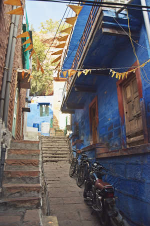 Blue city of jodhpur rajasthanの写真素材