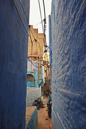 Blue city of jodhpur rajasthanの写真素材