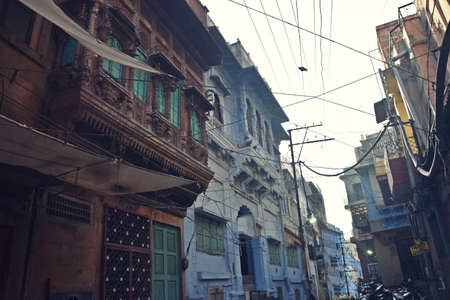 blue city of jodhpur rajasthanの写真素材