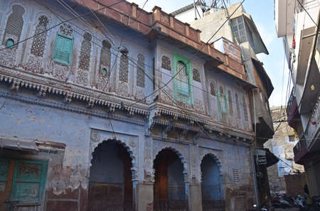 blue city of jodhpur rajasthanの写真素材