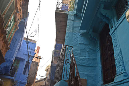 blue city of jodhpur rajasthanの写真素材
