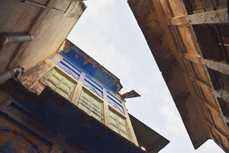 blue city of jodhpur rajasthanの写真素材