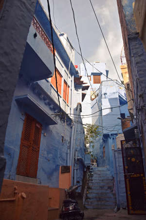 blue city of jodhpur rajasthanの写真素材