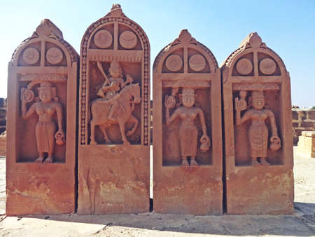 The Royal Cenotaphs (Chhatris) of Bhujの写真素材