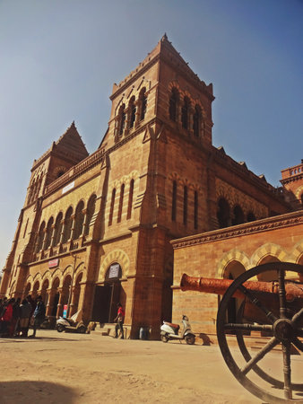 Prag mahal palace , bhuj , gujratのeditorial素材