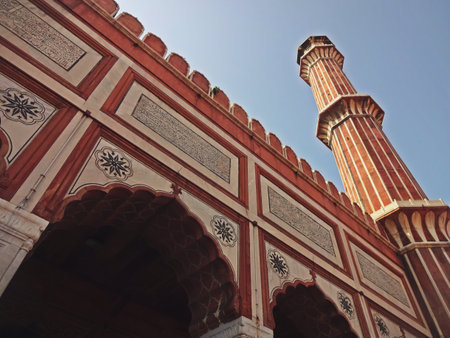 Taj Mahal in Agra, Uttar Pradesh, India.の写真素材