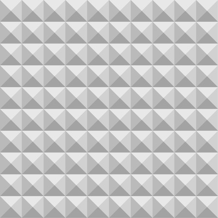 Geometric gray background vector. Modern cubes seamless pattern backgroundのイラスト素材