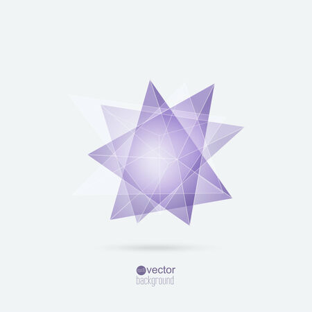 Abstract background with triangles and geometric shapes.  For websites, internet, paper stickers, labels, background for your mobile phone, template for signage, coverのイラスト素材