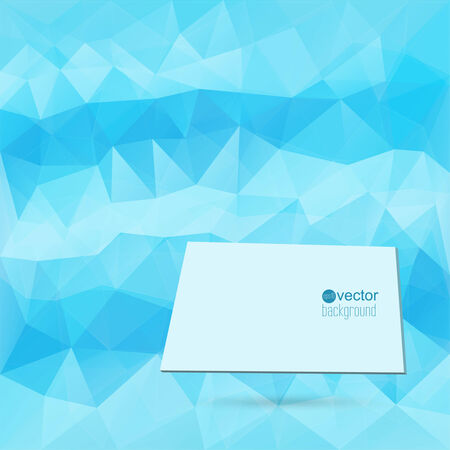 abstract Vector background with triangles and geometric shapes and volume board for text.のイラスト素材