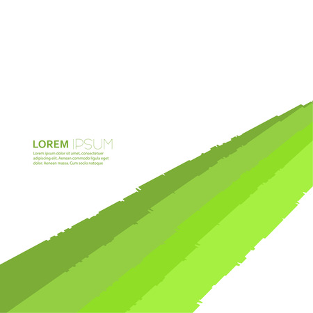 Abstract background of green  elements. のイラスト素材