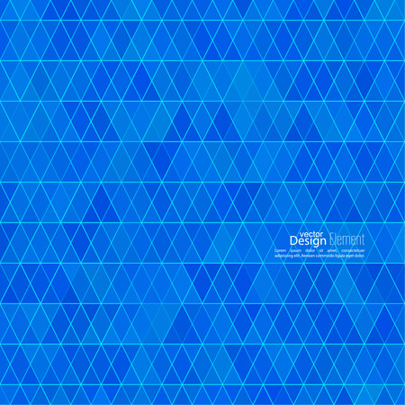 Abstract background of triangles of different colorsのイラスト素材