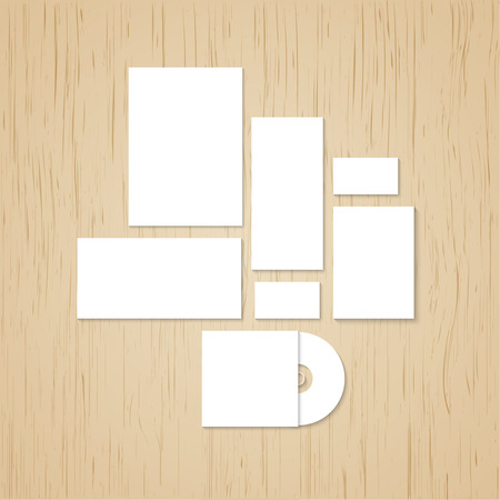 Template for branding and identity. のイラスト素材