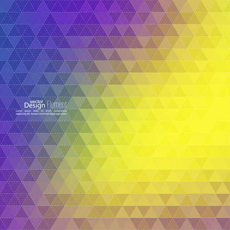 Creative abstract triangle pattern.のイラスト素材