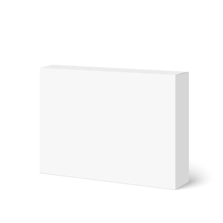 Package white box on a white background. vectorのイラスト素材