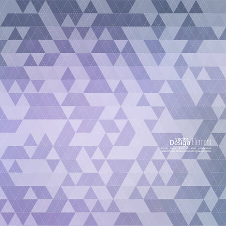Creative abstract triangle pattern. Polygonal mosaic  background. Hipster cover colorful, vibrant. For packaging, fabric, websites, printing, booklet, flyer, banner, mobile app, annual report templateのイラスト素材