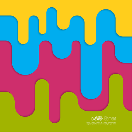 Abstract background. For cover book, brochure, flyer, poster, magazine, booklet, leaflet, cd cover design,  mobile app, annual report template. yellow, green, burgundy, red, blueのイラスト素材